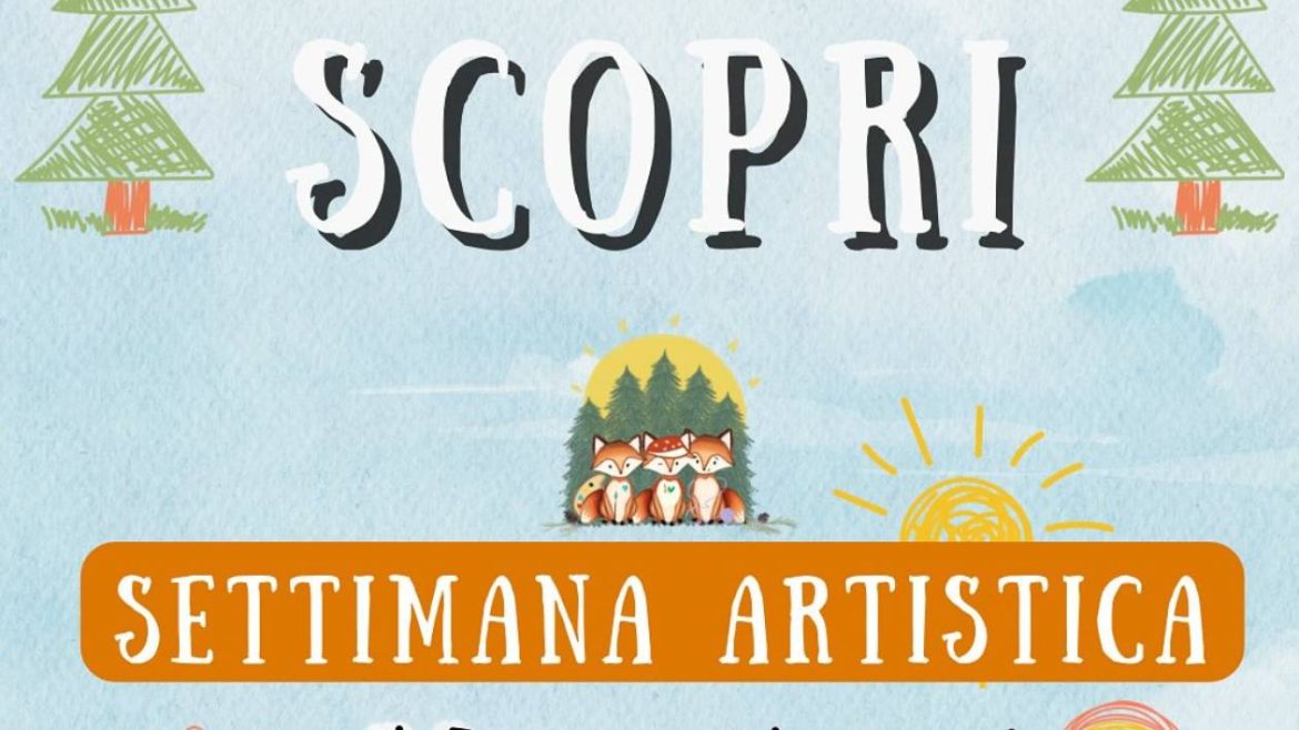 Settimana Artistica nel Bosco Magico a Introdacqua giochi, passeggiate e merende