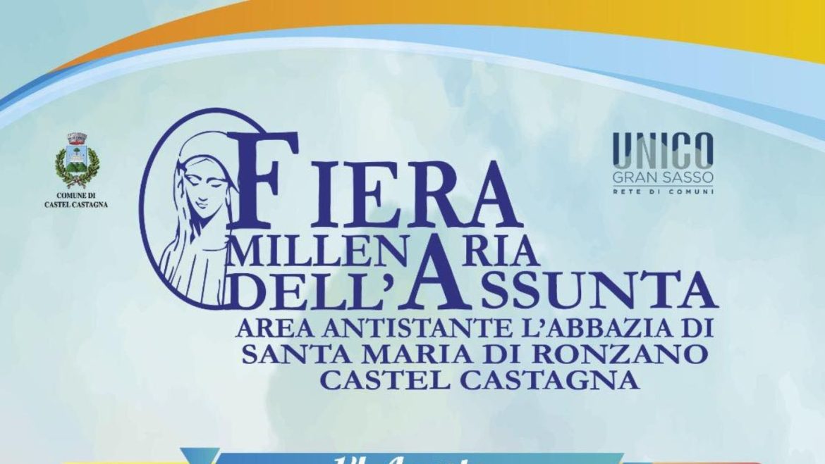 Fiera Millenaria dell’Assunta 2025 a Castel Castagna rievocazioni, mostre e celebrazioni