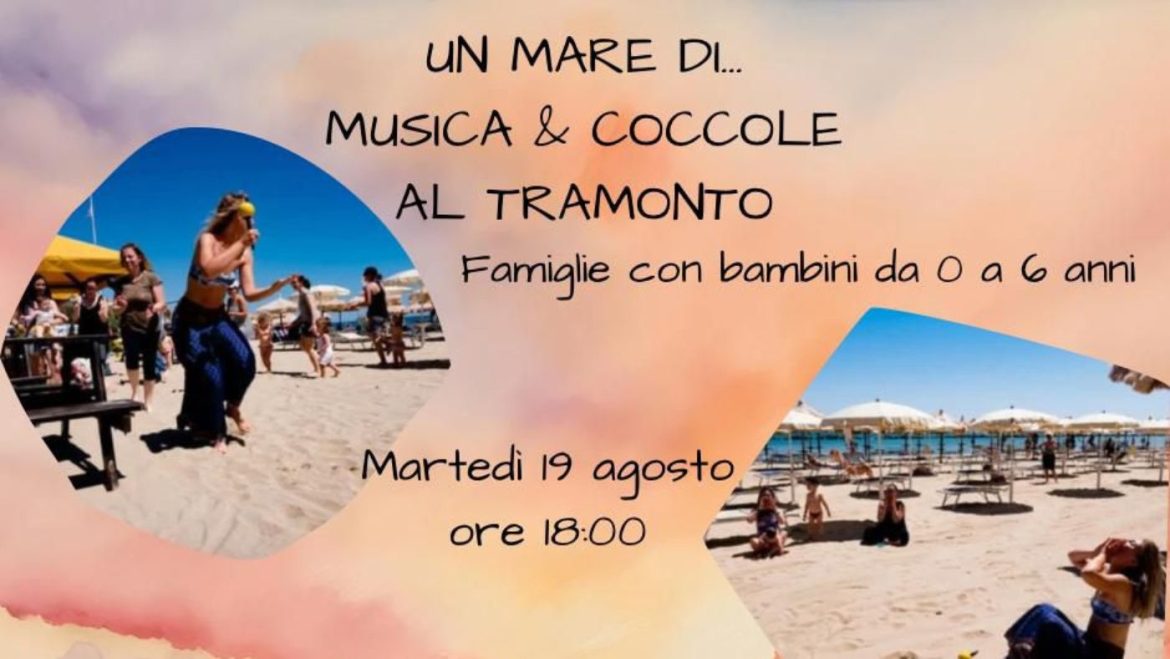 Laboratorio per bambini Musica e Coccole al mare a Francavilla al Mare con aperitivo