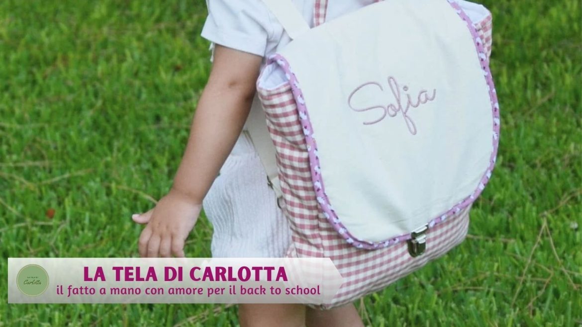La Tela di Carlotta il fatto a mano con amore per il back to school