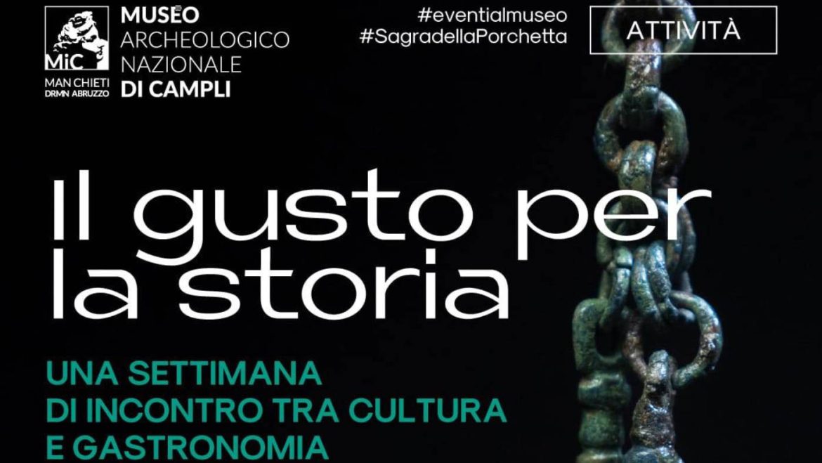 Sagra della Porchetta di Campli 2025 attività al Museo Archeologico per bambini e famiglie