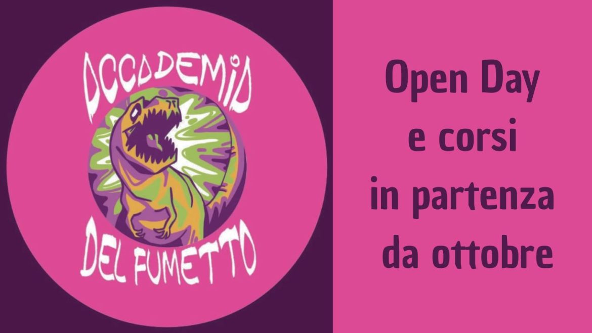 Accademia del Fumetto Open Day e corsi dal mese di ottobre