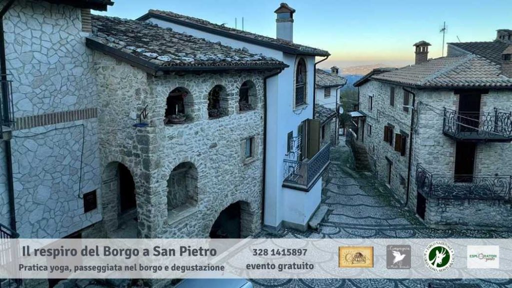 Il respiro del borgo a Isola del Gran Sasso passeggiata yoga e degustazione – evento gratuito
