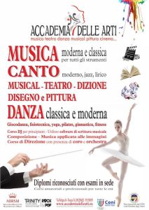 Corsi di musica teatro dizione musical canto danza disegno e pittura a Pescara