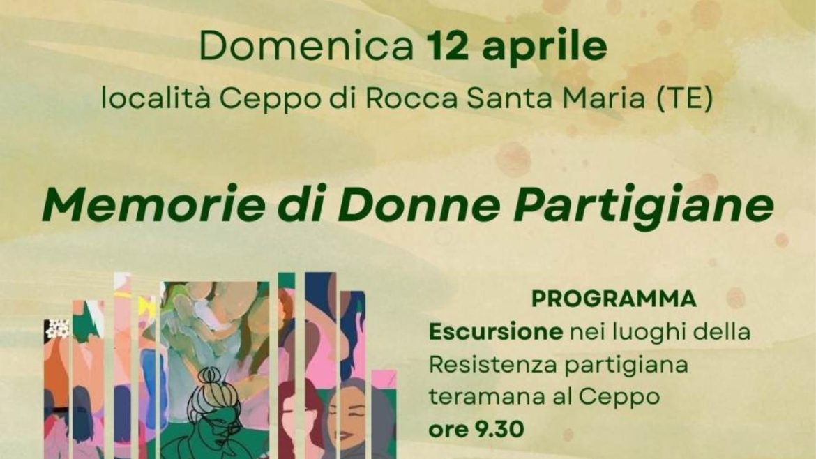 Memorie di Donne Partigiane Escursione e Letture teatrali con degustazione