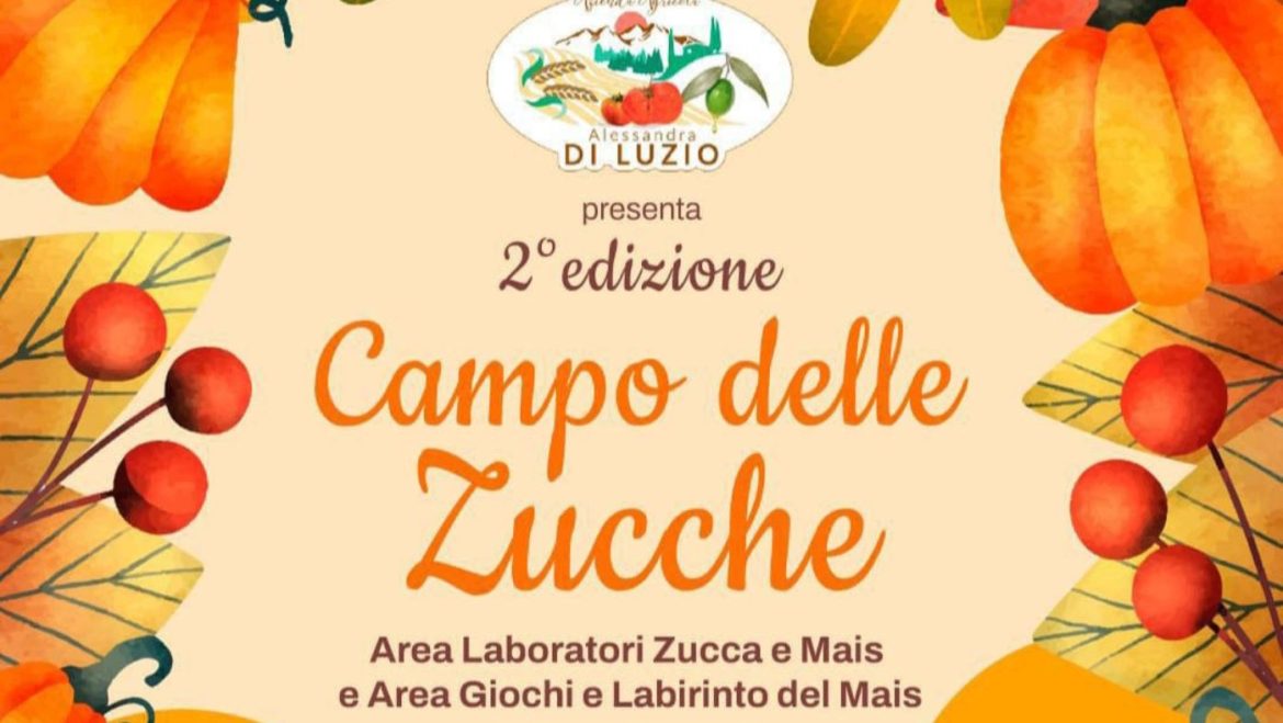 Campo delle Zucche a Collecorvino laboratori giochi e labirinto di mais
