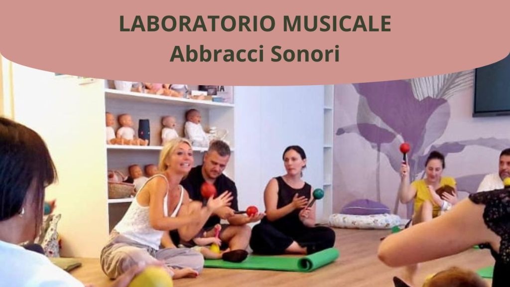 Laboratorio musicale Abbracci Sonori a Pescara dedicato ai bambini