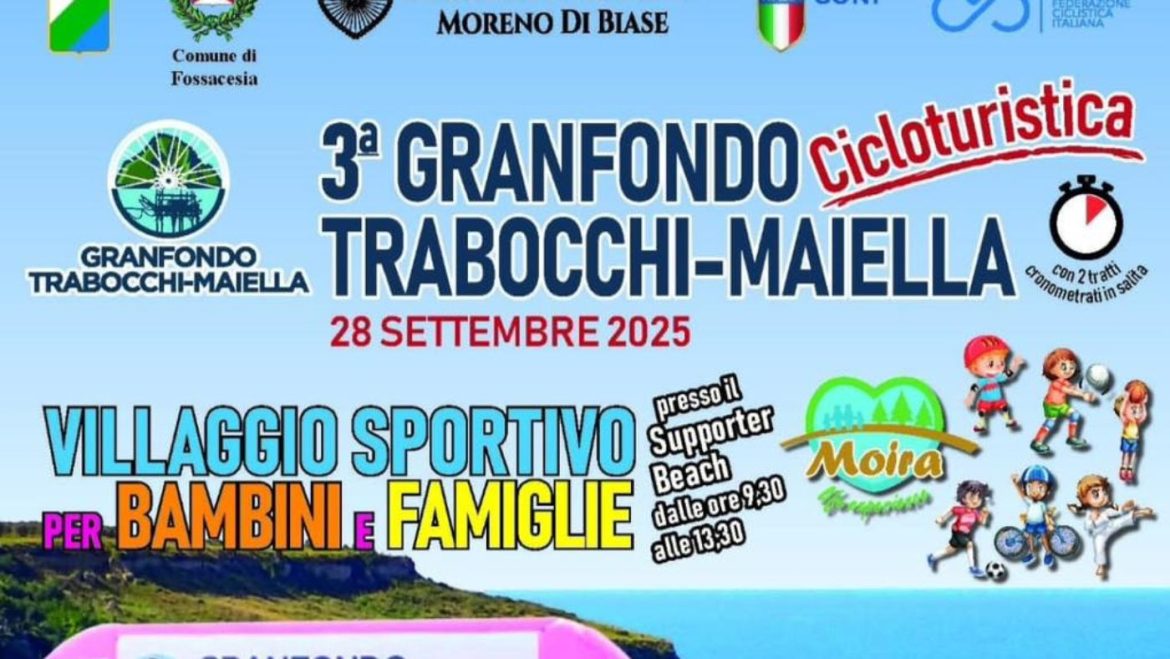 Granfondo Trabocchi Maiella 2025 Cicloturistica e Villaggio Sportivo