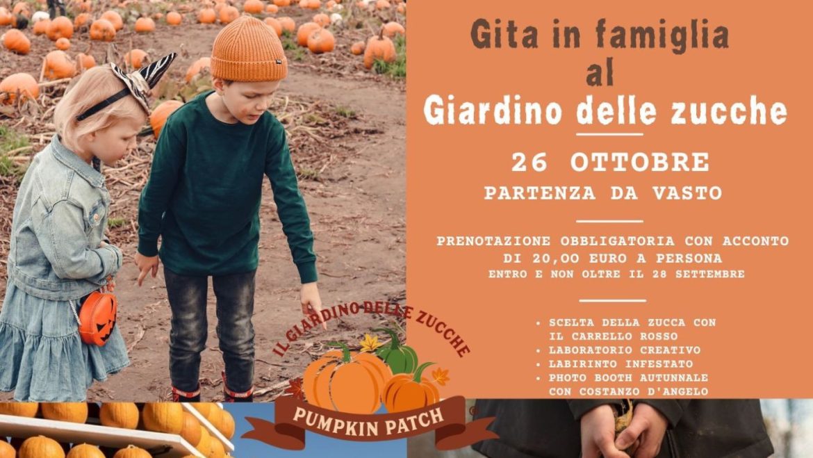 Gita al Giardino delle Zucche di Pignataro Maggiore con partenza dall’Abruzzo