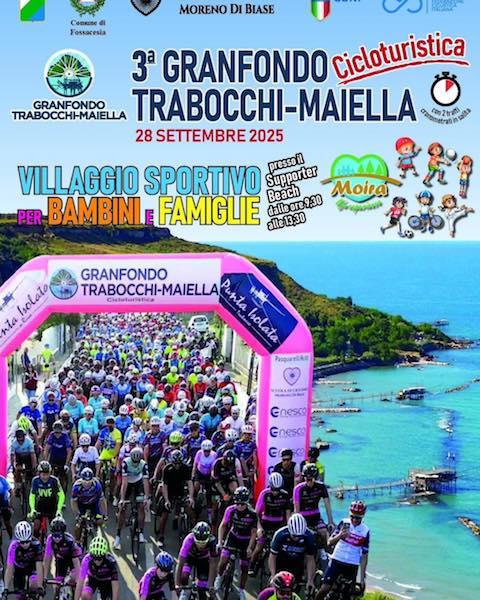 Granfondo Trabocchi Maiella 2025 Cicloturistica e Villaggio Sportivo