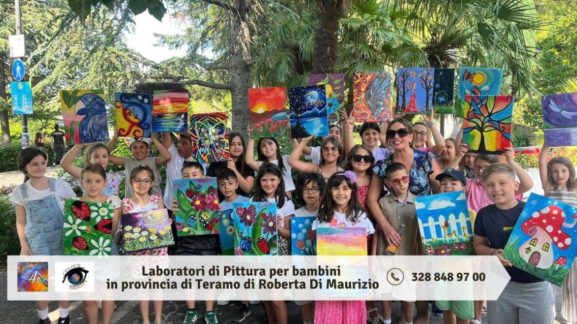 Laboratori di Pittura per bambini in provincia di Teramo di Roberta Di Maurizio