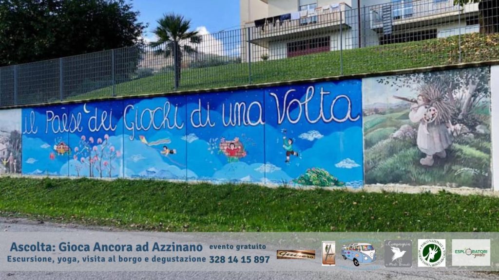 Ascolta Gioca Ancora ad Azzinano passeggiata, yoga, degustazione e visita al borgo evento gratuito