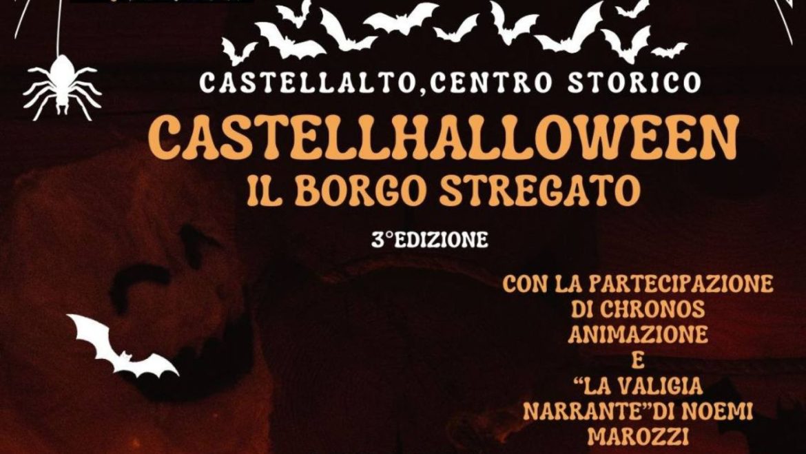 CastellHalloween 2025 a Castellalto Il Borgo Stregato, percorsi scenografici per tutti