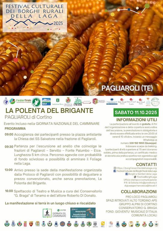 Giornata Nazionale del Camminare a Pagliaroli di Cortino