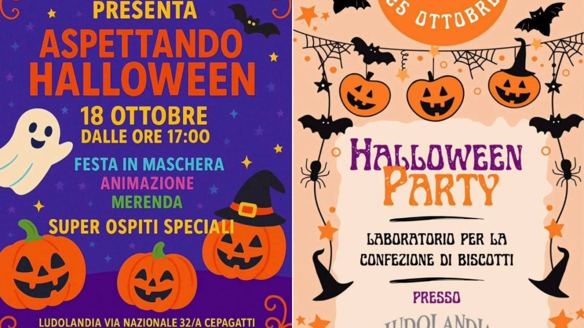 Halloween a Cepagatti doppia festa con laboratorio e animazione