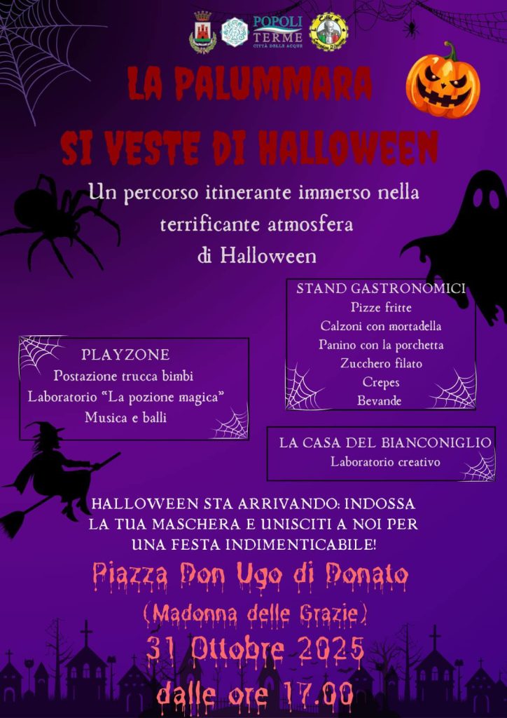 La Palummara di Halloween a Popoli Terme