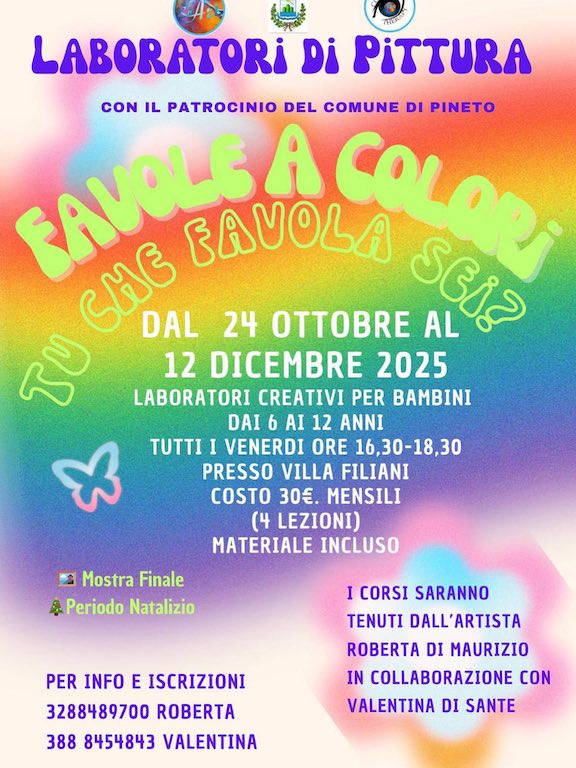 Laboratori di Pittura per bambini a Pineto