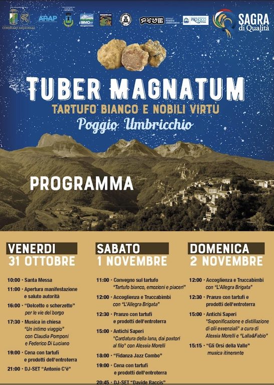 Programma Tuber Magnatum a Poggio Umbricchio