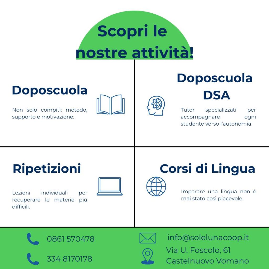 Soleluna servizi per il territorio a Castelnuovo Vomano