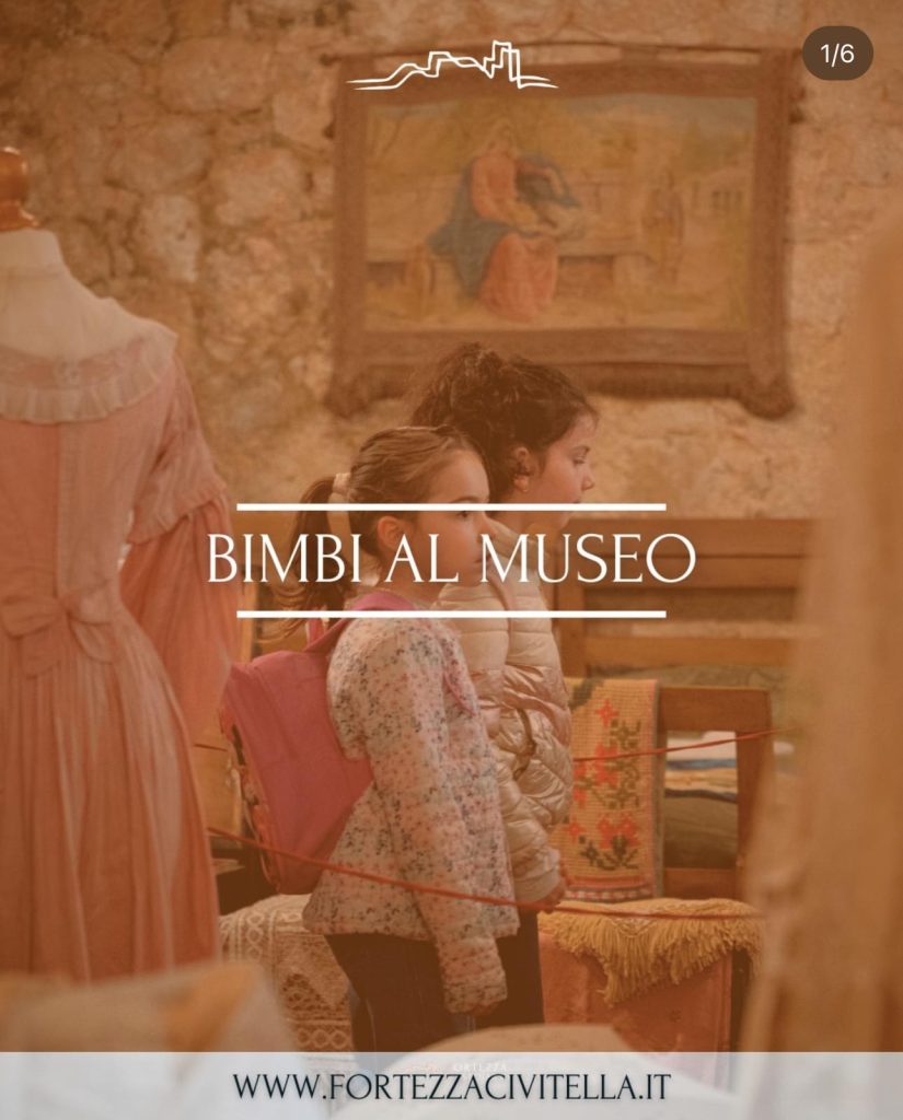 Bimbi al Museo a Civitella del Tronto