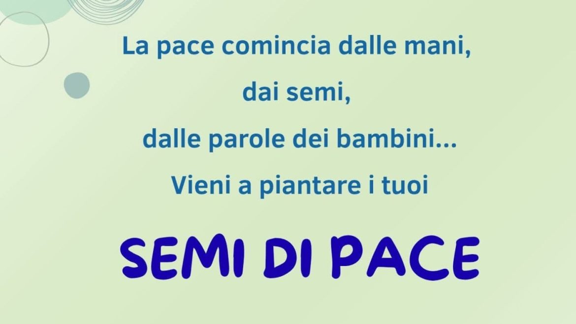 Semi di Pace a Teramo laboratori creativi e seminari