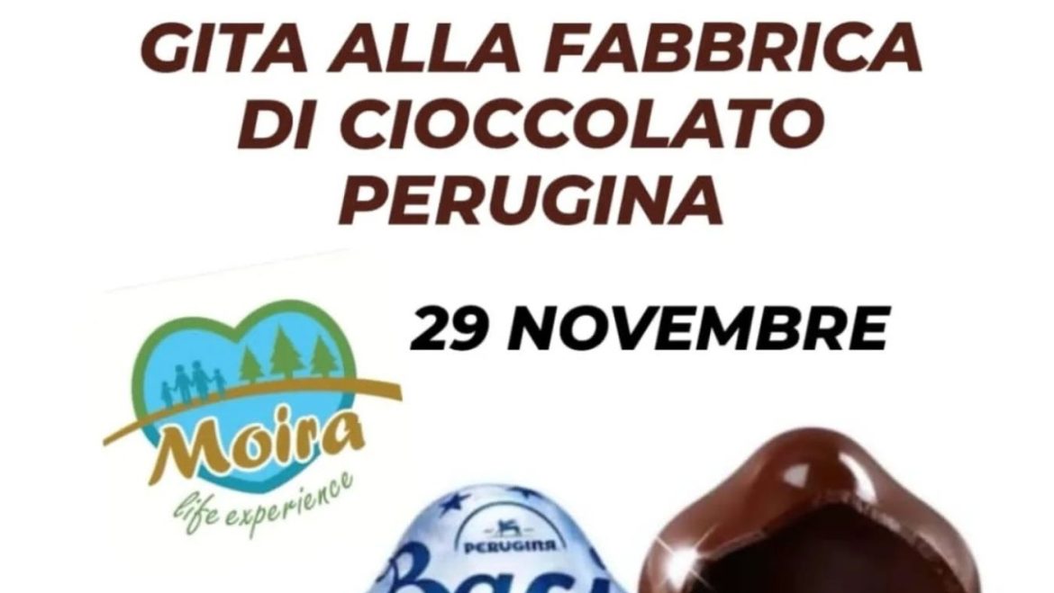 Gita alla Fabbrica di Cioccolato Perugina con partenza da Lanciano e Pescara