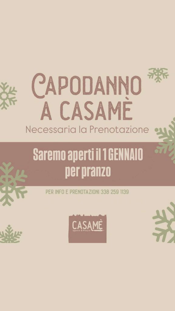 Capodanno a Civitaquana da Casame