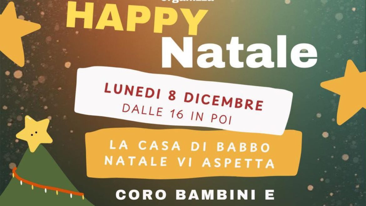 Natale ad Atri con Happy Casoli Babbo Natale, laboratori, truccabimbi