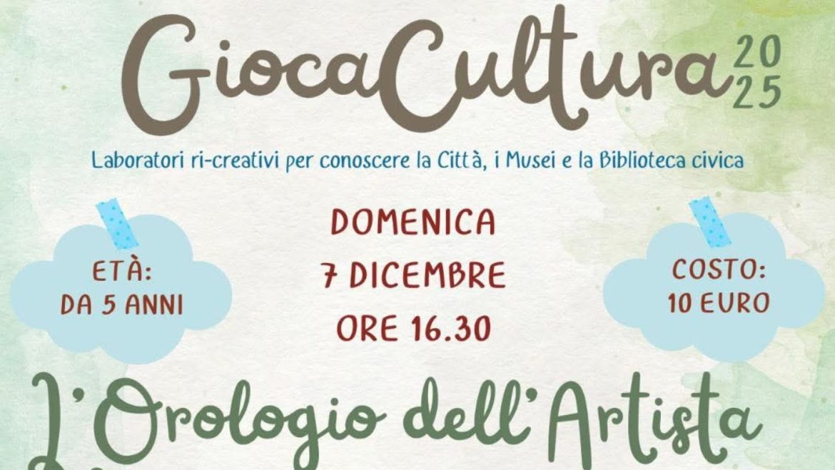 Laboratorio creativo e visita guidata in Pinacoteca Bindi a Giulianova