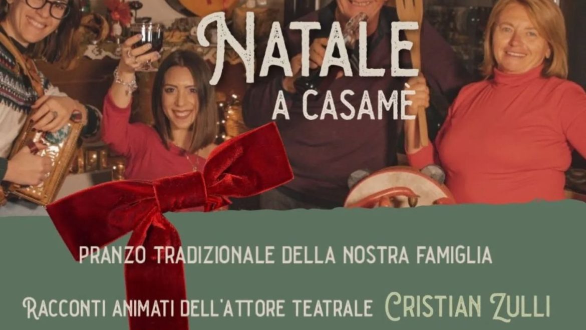 Pranzo di Natale in agriturismo a Civitaquana da Casamè tradizione, racconti e tombolata