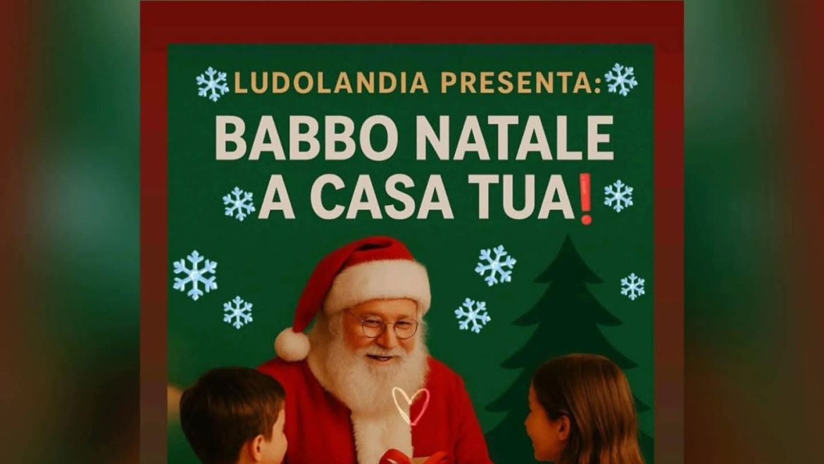 Babbo Natale a casa tua a Pescara e Chieti consegna dei regali in esclusiva