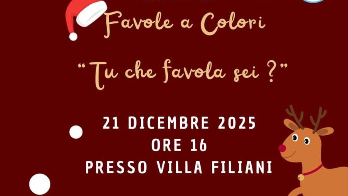Favole a Colori “Tu che favola sei?” a Pineto Mostra e Babbo Natale
