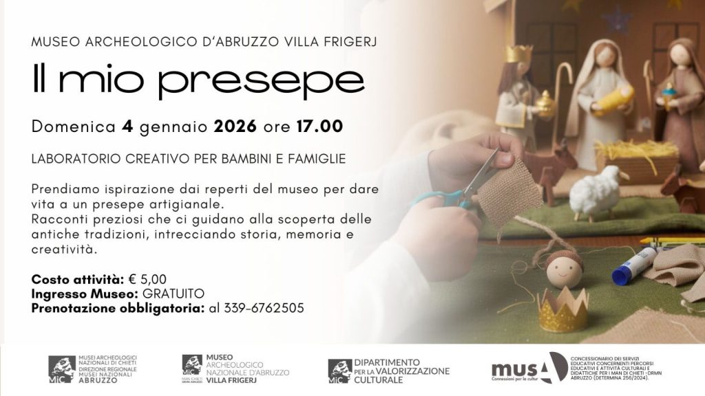 Laboratorio creativo al Museo a Chieti