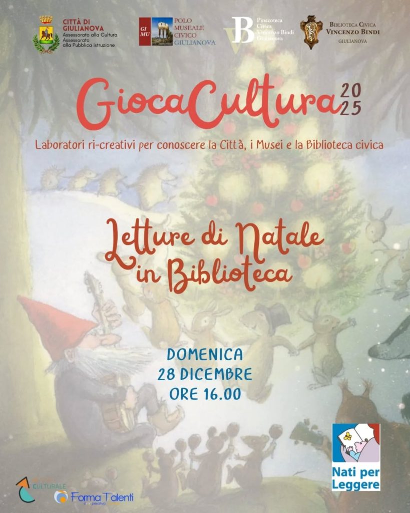 Letture di Natale in Biblioteca a Giulianova con Nati per Leggere