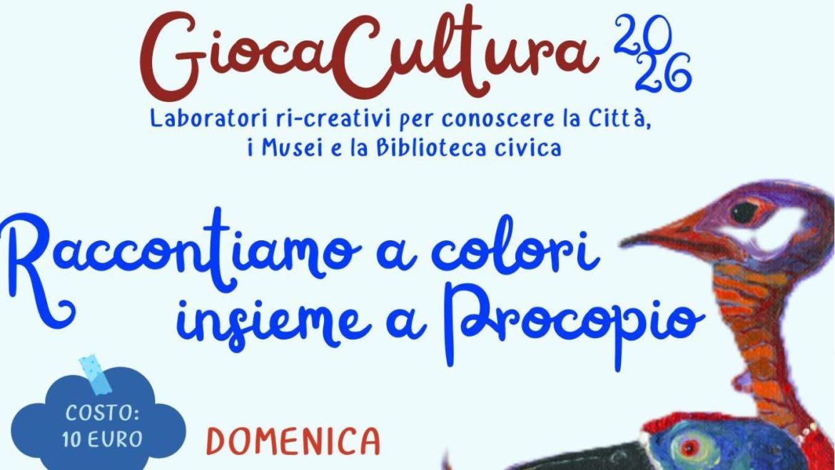 Laboratorio con l’artista Pino Procopio tra le sue opere in mostra a Giulianova
