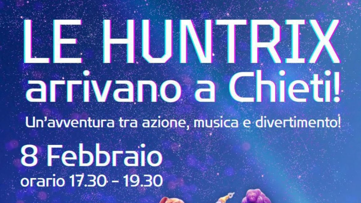 Le Huntrix inaugurano la nuova sala feste a Chieti spettacolo, giochi musica e balli