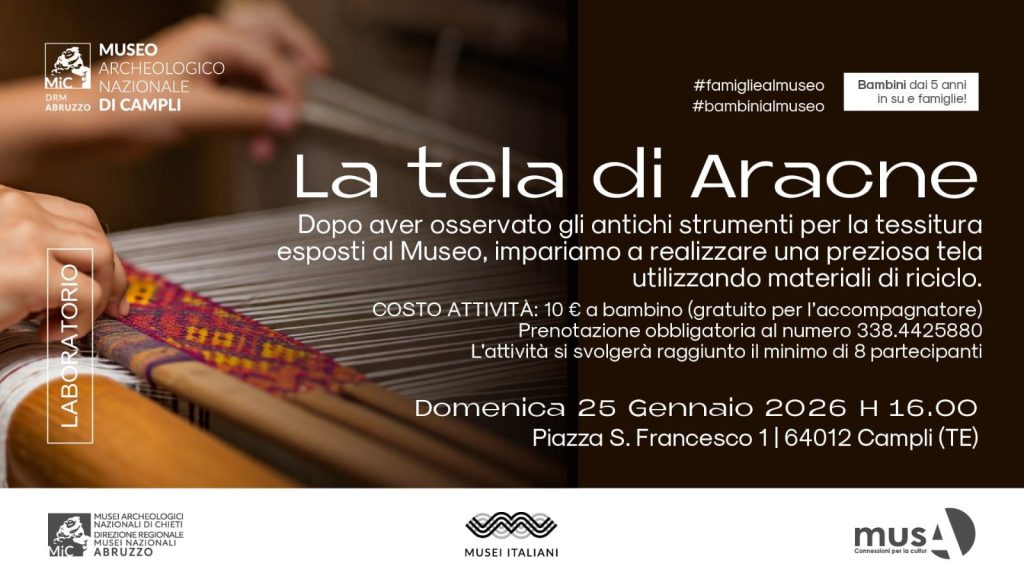 La tela di Aracne a Campli
