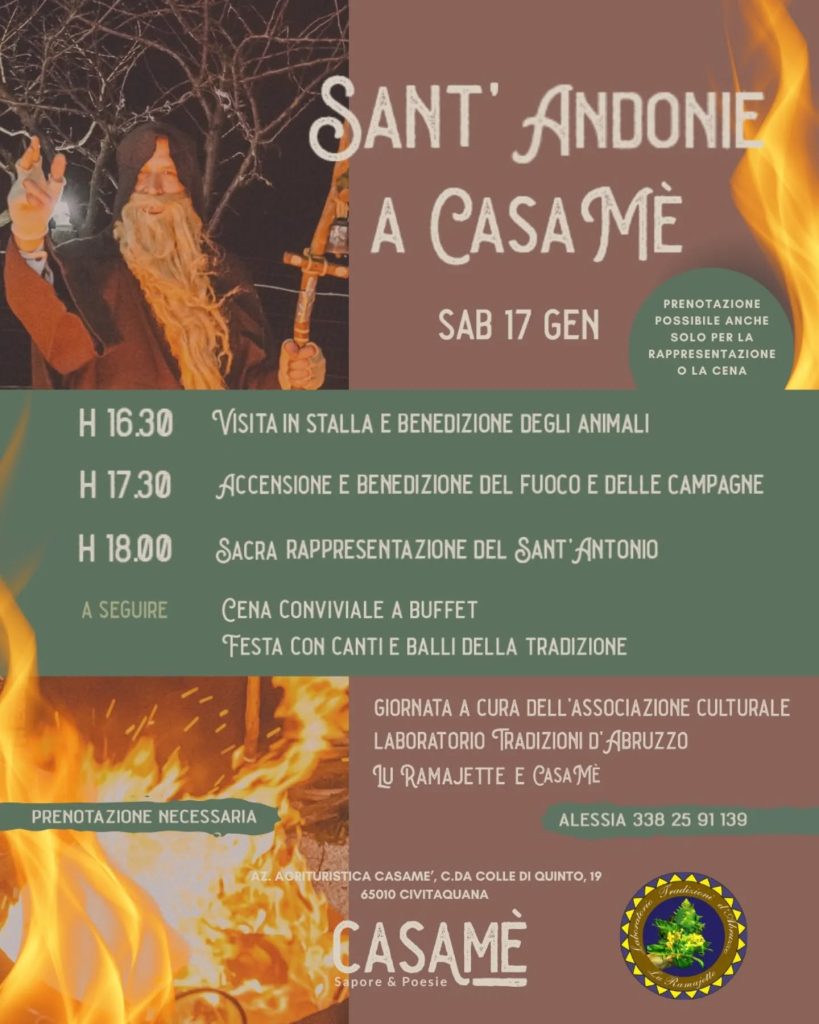Sand'Andonie a Casame a Civitaquana