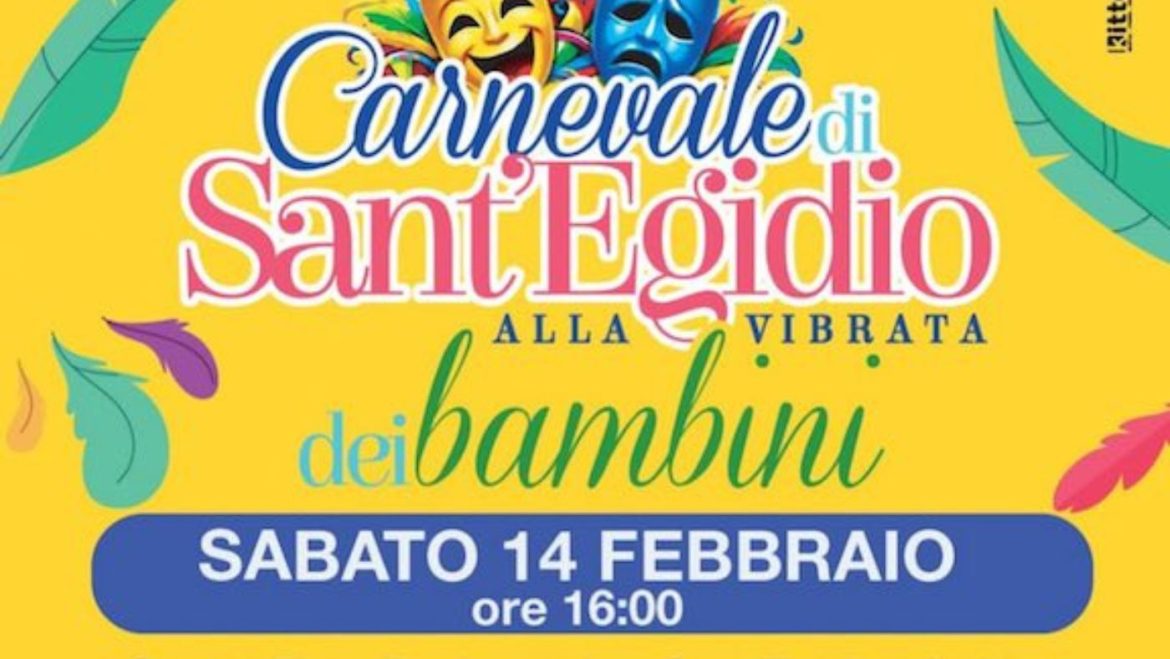 Carnevale di Sant’Egidio alla Vibrata dei Bambini animazione, truccabimbi, ballon art
