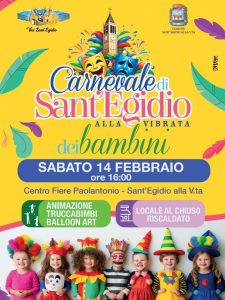 Carnevale di Sant'Egidio alla Vibrata dei bambini