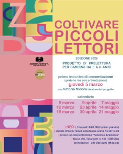 "Coltivare piccoli lettori" progetto di lettura per bambini a Ortona