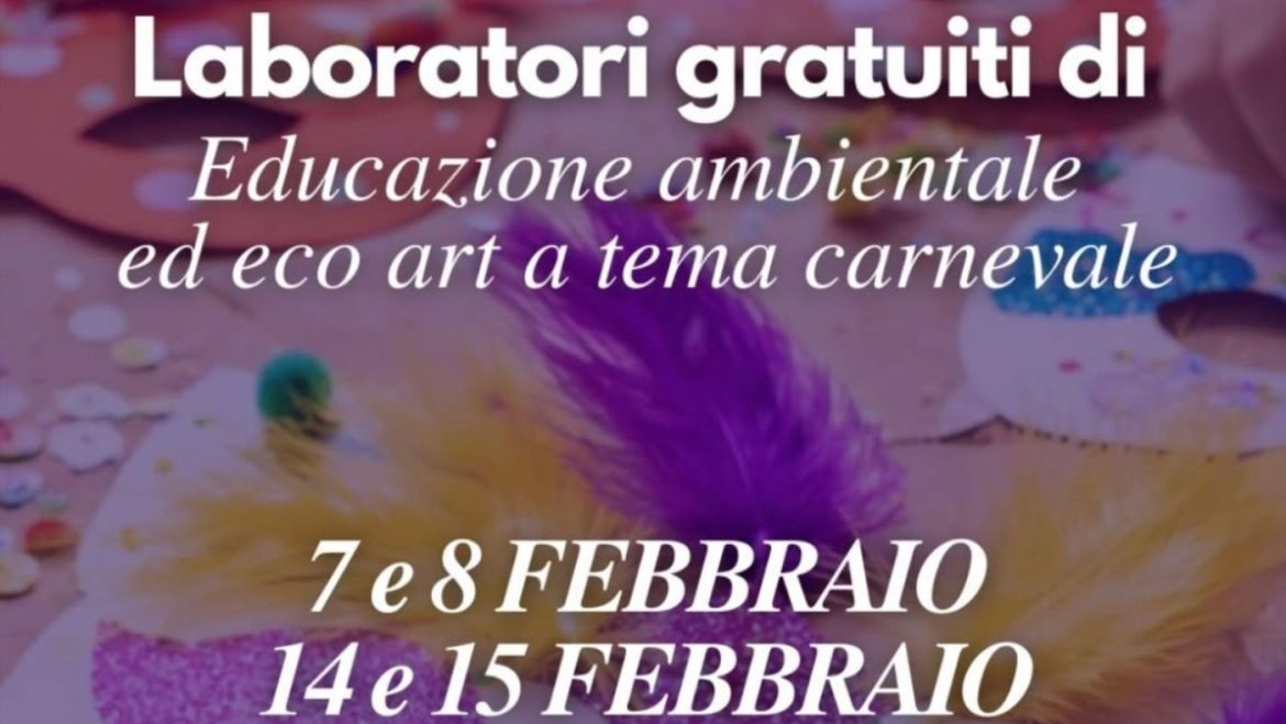 Carnevale a Pescara con i laboratori gratuiti di educazione ambientale ed eco art