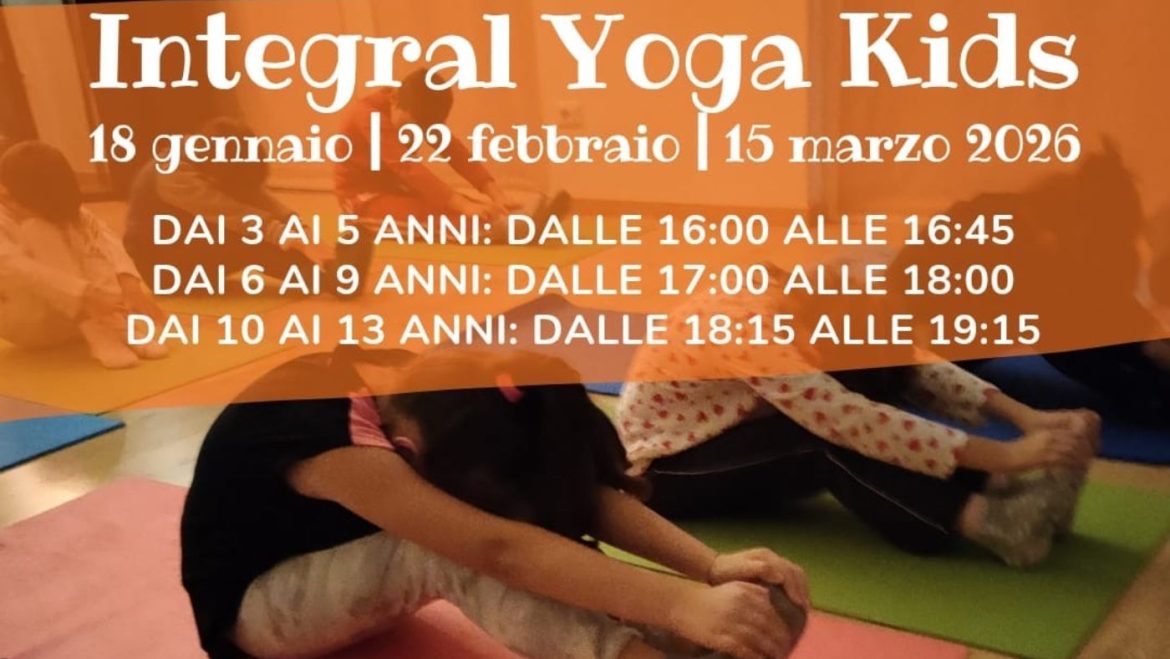 Lezioni di Integral Yoga Bimbi a Giulianova fino a marzo