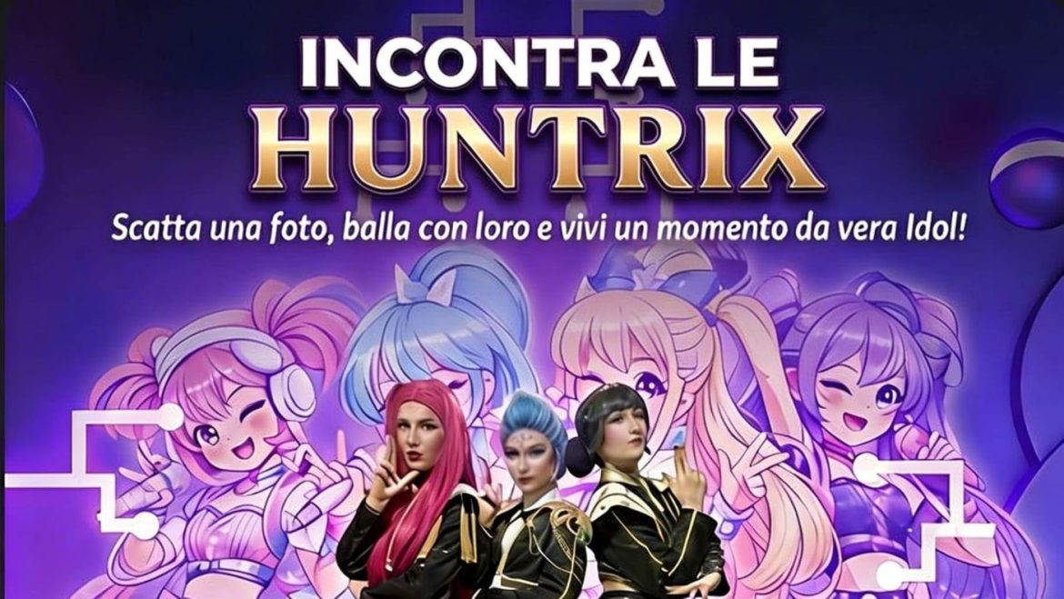 Incontra le Huntrix a Cepagatti foto, balli, animazione e merenda