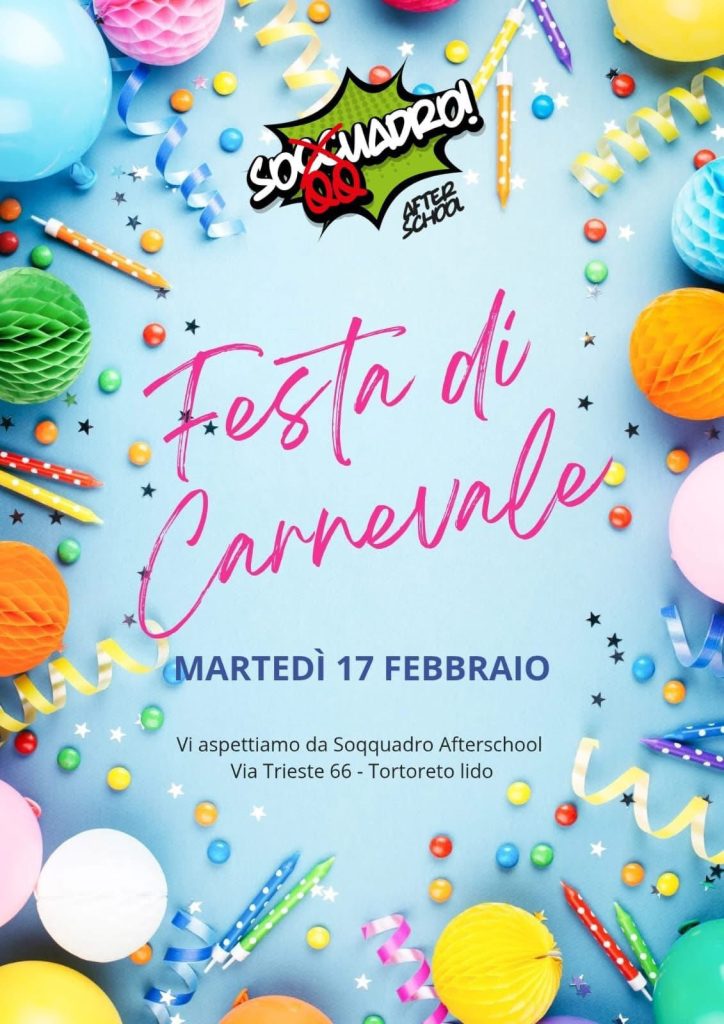 Festa di Carnevale a Tortoreto da Soqquadro