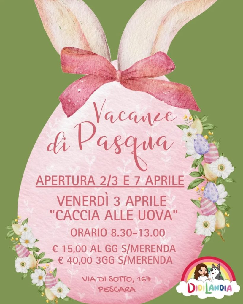 Caccia alle Uova a Pescara Colli da Didilandia