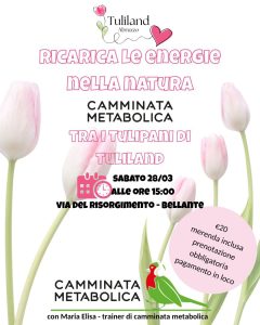 Camminata metabolica da Tuliland Abruzzo a Bellante