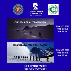 Ciaspolata al tramonto a Prati di Tivo