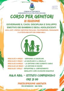 Corso per genitori a Tortoreto educazione emotiva per le famiglie