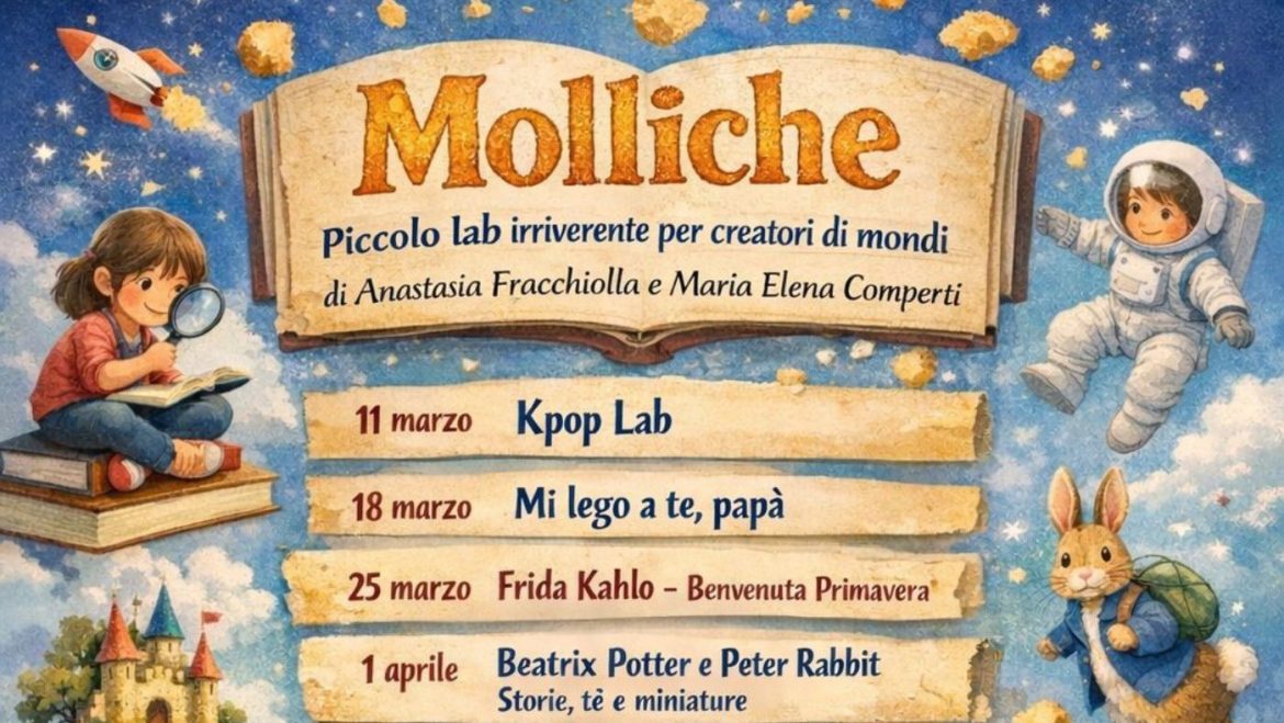 “Molliche” piccoli laboratori irriverenti al Museo a Pescara